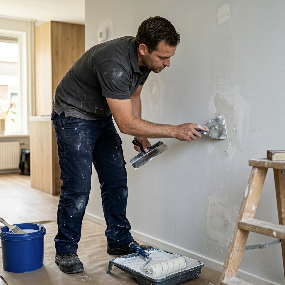 Laat jouw muur vakkundig voorbereiden!